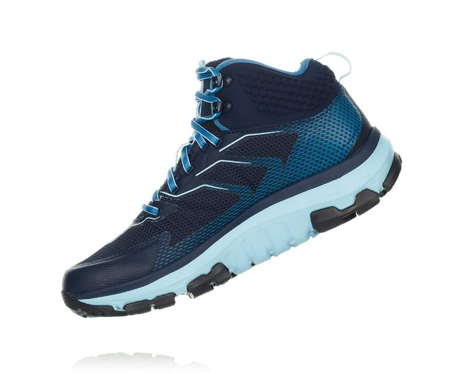 Botas De Montaña Hoka One One Mujer - Toa Gore-Tex - Azules - WNU138097